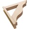 Ekena Millwork 6-in W x 32-in D x 32-in H Funston Trad Rough Cedar Woodgrain TimberThane Outlooker, Primed Tan OUTUR060X32X32FST04RCPR - alternate 4
